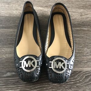 Michael Kors Fulton Moc Flats, Black